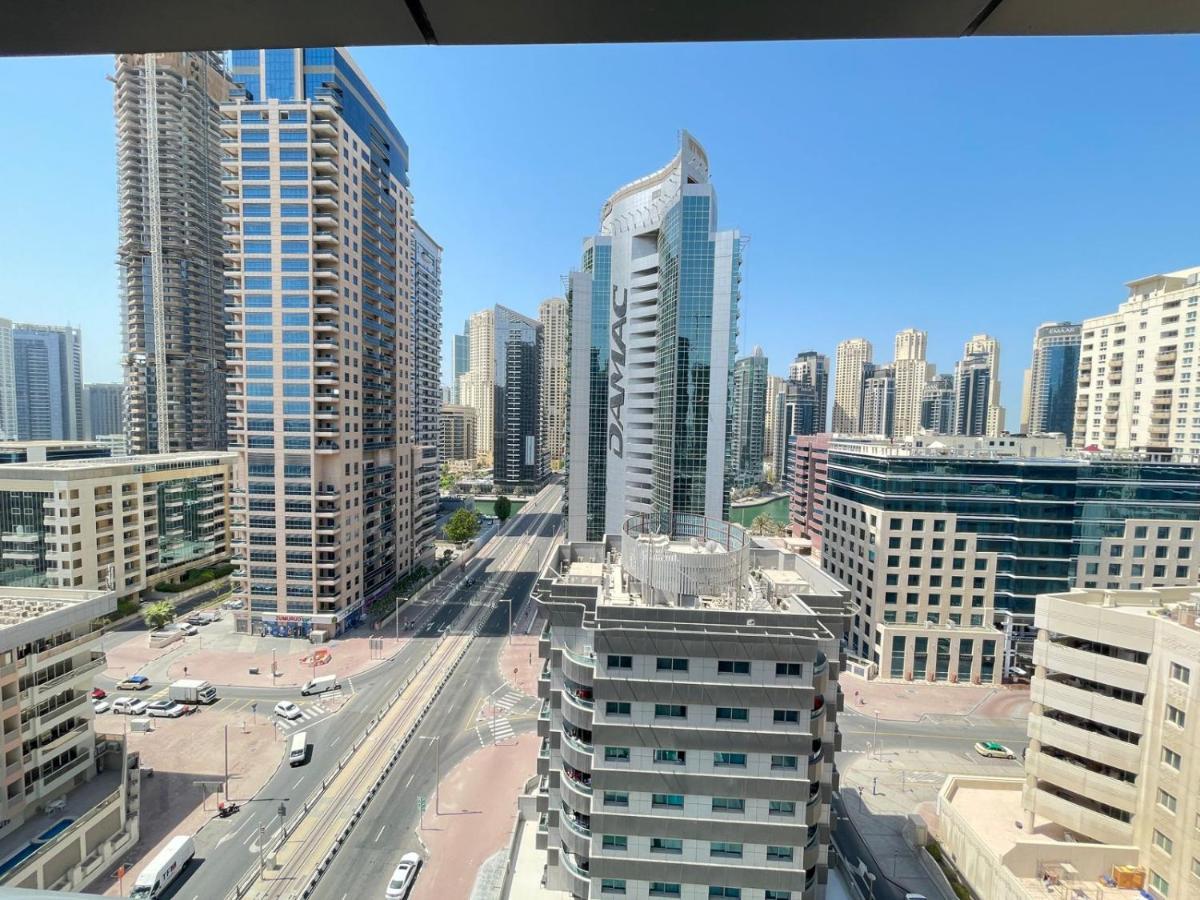 Private Gorgeous Room With Marina View With Shared Kitchen In Shared Apartment Dubai Exterior foto